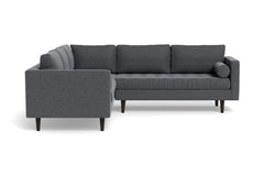 Sadie 3pc Sectional Sofa :: Leg Finish: Espresso