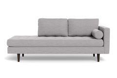 Sadie Sofa Lounger :: Leg Finish: Espresso / Configuration: RAF - Right Arm Facing