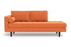 Sadie Sofa Lounger :: Leg Finish: Espresso / Configuration: LAF - Left Arm Facing