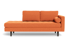 Sadie Sofa Lounger :: Leg Finish: Espresso / Configuration: RAF - Right Arm Facing