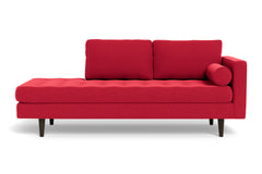 Sadie Sofa Lounger :: Leg Finish: Espresso / Configuration: RAF - Right Arm Facing