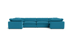 Westover 6pc Sectional Sofa :: Leg Finish: Espresso