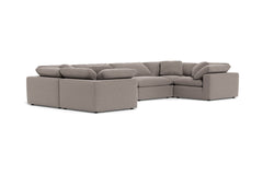 Westover 6pc Sectional Sofa :: Leg Finish: Espresso