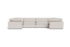 Westover 6pc Sectional Sofa :: Leg Finish: Espresso