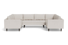 Sadie 5pc Sectional Sofa :: Leg Finish: Espresso