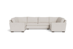 Maverick 5pc Sectional Sofa :: Leg Finish: Espresso
