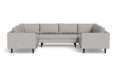 Sadie 5pc Sectional Sofa :: Leg Finish: Espresso