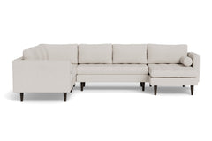 Sadie 4pc Sectional Sofa :: Leg Finish: Espresso / Configuration: RAF - Chaise on the Right