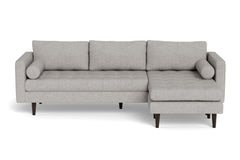 Sadie Reversible Chaise Sofa :: Leg Finish: Espresso