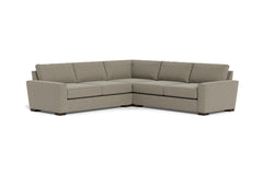 Maverick 3pc Sectional Sofa :: Leg Finish: Espresso