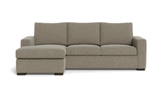 Maverick Reversible Chaise Sofa :: Leg Finish: Espresso