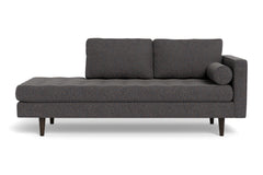 Sadie Sofa Lounger :: Leg Finish: Espresso / Configuration: RAF - Right Arm Facing