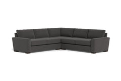 Maverick 3pc Sectional Sofa :: Leg Finish: Espresso