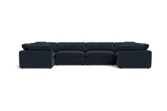Westover 6pc Sectional Sofa :: Leg Finish: Espresso
