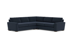 Maverick 3pc Sectional Sofa :: Leg Finish: Espresso