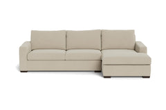 Maverick 2pc Sectional Sofa :: Leg Finish: Espresso / Configuration: RAF - Chaise on the Right