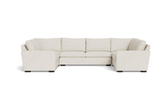 Maverick 5pc Sectional Sofa :: Leg Finish: Espresso