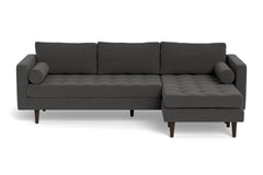 Sadie Reversible Chaise Sofa :: Leg Finish: Espresso