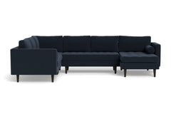 Sadie 4pc Sectional Sofa :: Leg Finish: Espresso / Configuration: RAF - Chaise on the Right