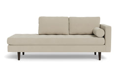 Sadie Sofa Lounger :: Leg Finish: Espresso / Configuration: RAF - Right Arm Facing