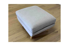 Carson Ottoman in BEIGE - 23x30