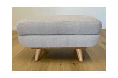 Carson Ottoman in BEIGE - 23x30