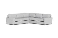 Maverick 3pc Sectional Sofa :: Leg Finish: Espresso