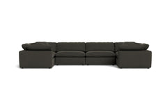 Westover 6pc Sectional Sofa :: Leg Finish: Espresso