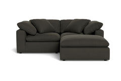 Westover 3pc Sectional Sofa W/ Ottoman :: Leg Finish: Espresso