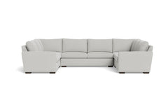 Maverick 5pc Sectional Sofa :: Leg Finish: Espresso