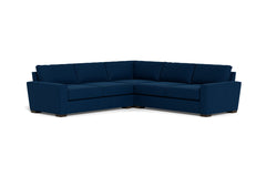 Maverick 3pc Sectional Sofa :: Leg Finish: Espresso