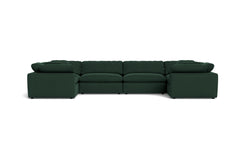 Westover 6pc Sectional Sofa :: Leg Finish: Espresso