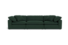 Westover 3pc Sectonal Sofa :: Leg Finish: Espresso