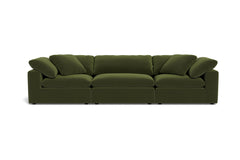 Westover 3pc Sectonal Sofa :: Leg Finish: Espresso