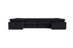 Westover 6pc Sectional Sofa :: Leg Finish: Espresso
