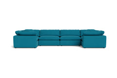 Westover 6pc Sectional Sofa :: Leg Finish: Espresso