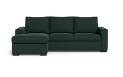 Maverick Reversible Chaise Sofa :: Leg Finish: Espresso
