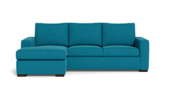 Maverick Reversible Chaise Sofa :: Leg Finish: Espresso
