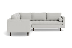 Sadie 3pc Sectional Sofa :: Leg Finish: Espresso