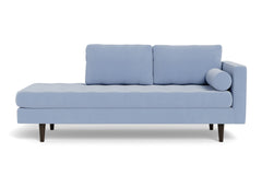 Sadie Sofa Lounger :: Leg Finish: Espresso / Configuration: RAF - Right Arm Facing