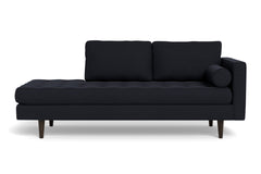 Sadie Sofa Lounger :: Leg Finish: Espresso / Configuration: RAF - Right Arm Facing