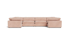 Westover 6pc Sectional Sofa :: Leg Finish: Espresso