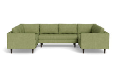 Sadie 5pc Sectional Sofa :: Leg Finish: Espresso