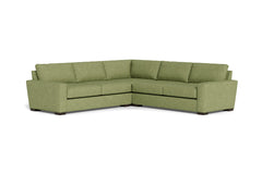 Maverick 3pc Sectional Sofa :: Leg Finish: Espresso