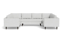 Sadie 5pc Sectional Sofa :: Leg Finish: Espresso
