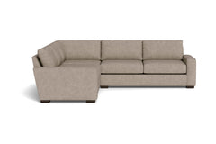 Maverick 3pc Sectional Sofa :: Leg Finish: Espresso
