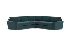 Maverick 3pc Sectional Sofa :: Leg Finish: Espresso