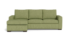 Maverick Reversible Chaise Sofa :: Leg Finish: Espresso