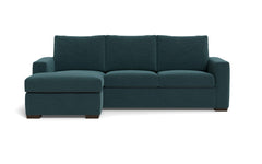 Maverick Reversible Chaise Sofa :: Leg Finish: Espresso