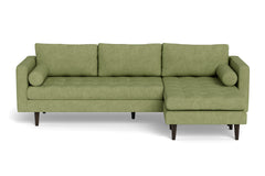 Sadie Reversible Chaise Sofa :: Leg Finish: Espresso